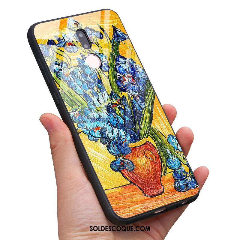 Coque Nokia 7 Ciel Étoilé Verre Trempé Téléphone Portable Bleu Art En Vente