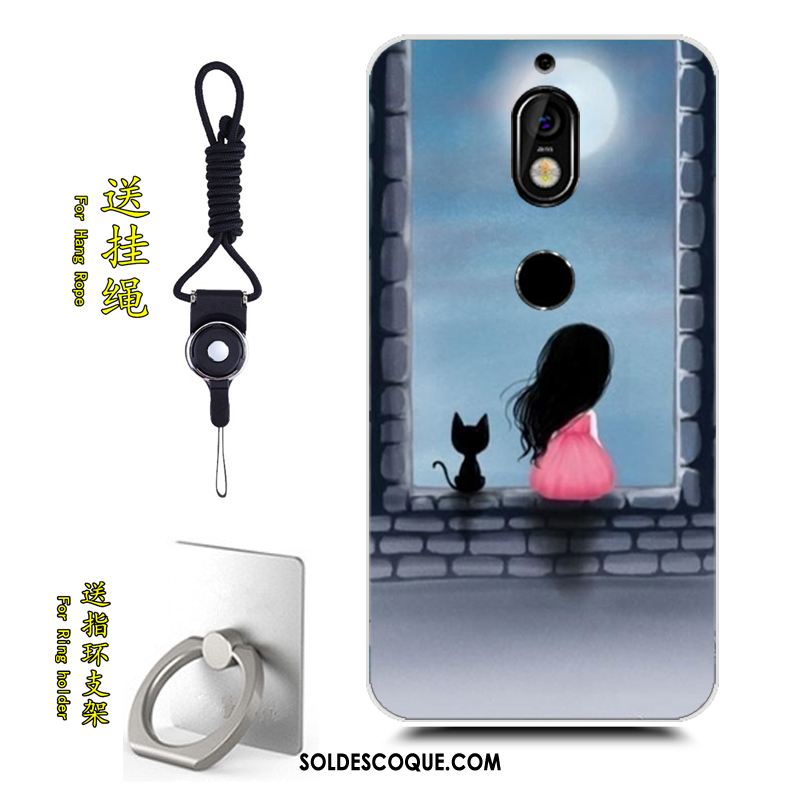 Coque Nokia 7 Dessin Animé Étui Incassable Personnalité Bleu En Vente