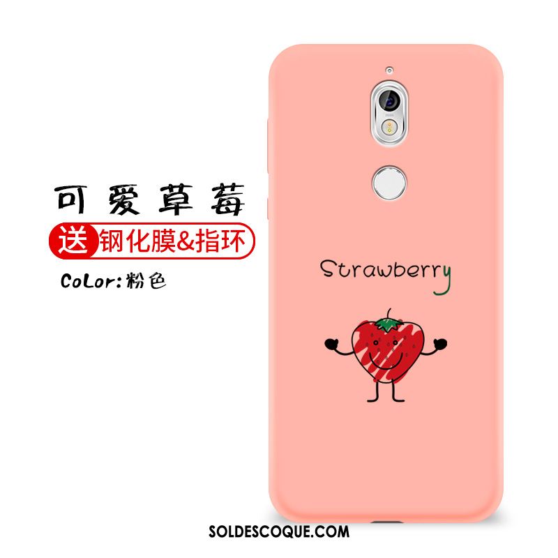 Coque Nokia 7 Délavé En Daim Créatif Protection Étui Tendance En Ligne