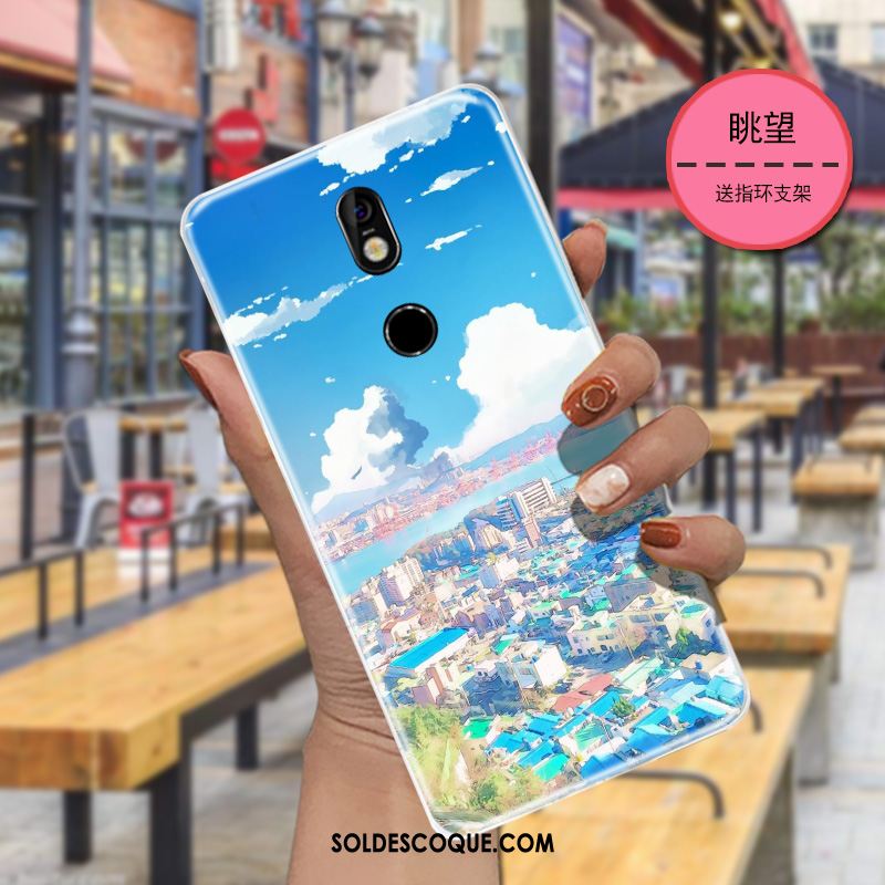 Coque Nokia 7 Fluide Doux Tendance Dessin Animé Téléphone Portable Étoile En Vente