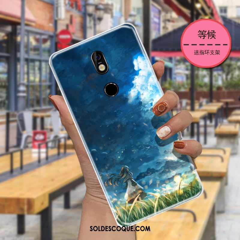 Coque Nokia 7 Fluide Doux Tendance Dessin Animé Téléphone Portable Étoile En Vente