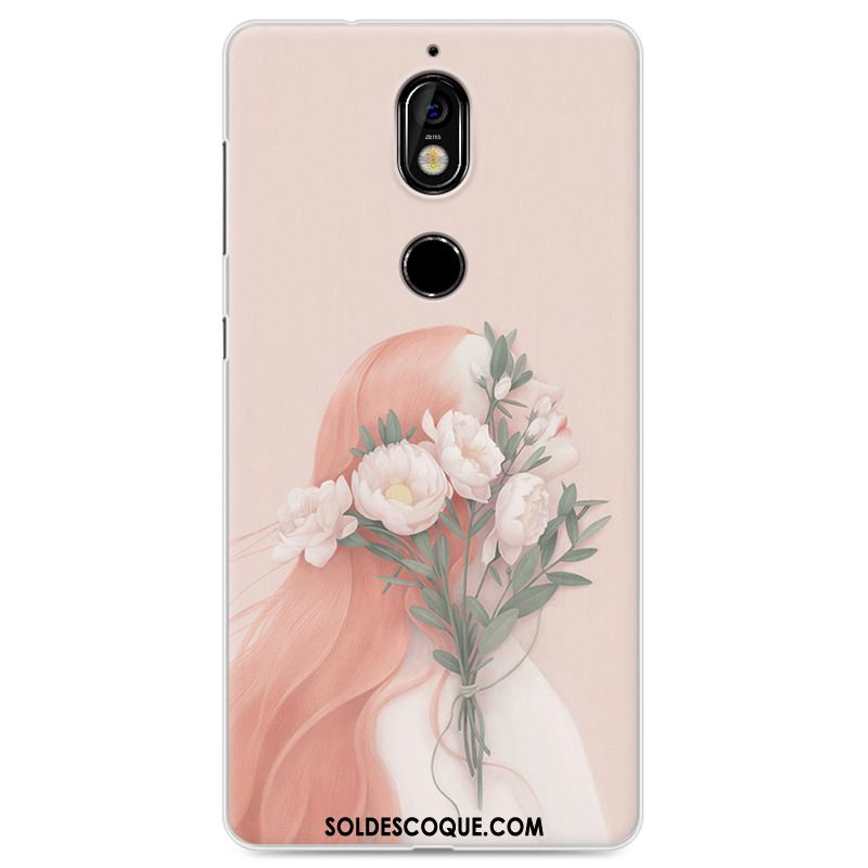 Coque Nokia 7 Fluide Doux Tout Compris Silicone Bleu Étui Pas Cher