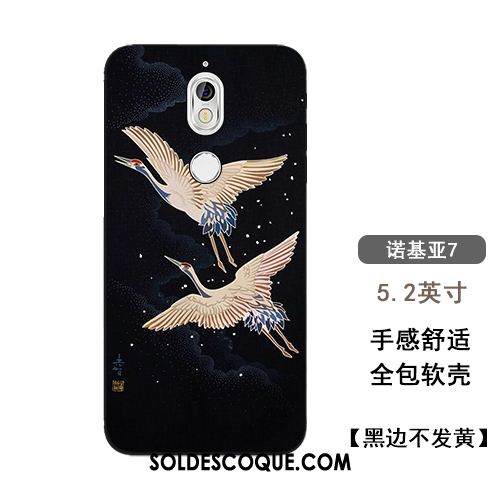 Coque Nokia 7 Ornements Suspendus Téléphone Portable Japonais Incassable Fluide Doux Pas Cher