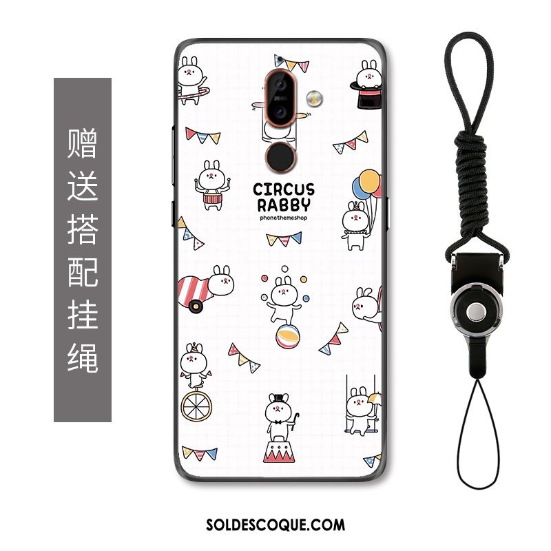 Coque Nokia 7 Plus Créatif Téléphone Portable Incassable Dessin Animé Graffiti Housse France