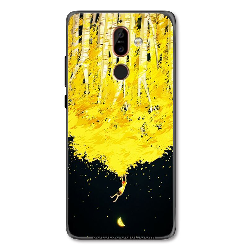 Coque Nokia 7 Plus Créatif Étui Ornements Suspendus Incassable Gaufrage Housse Soldes