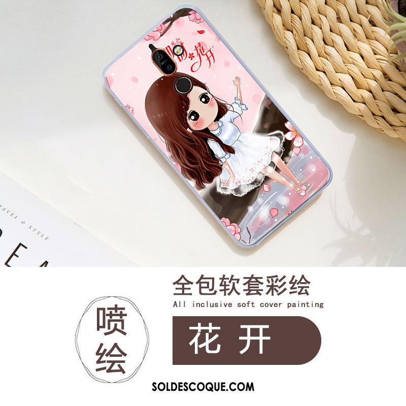 Coque Nokia 7 Plus Dessin Animé Fluide Doux Tout Compris Téléphone Portable Incassable En Ligne