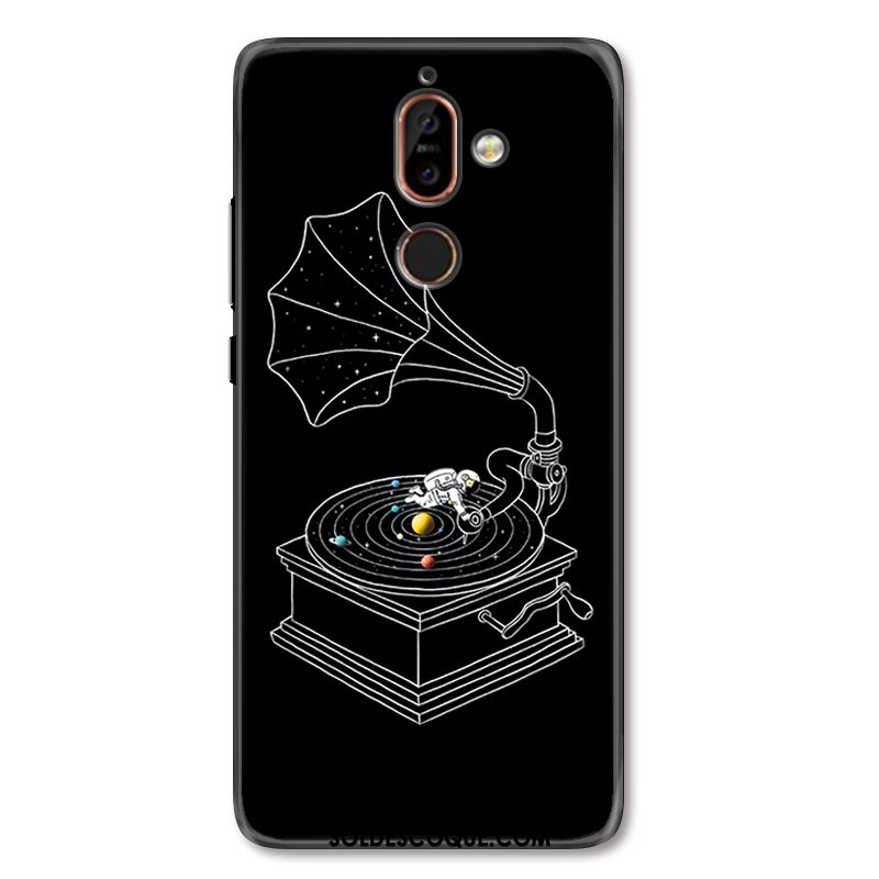 Coque Nokia 7 Plus Gaufrage Créatif Téléphone Portable Protection Personnalité Pas Cher