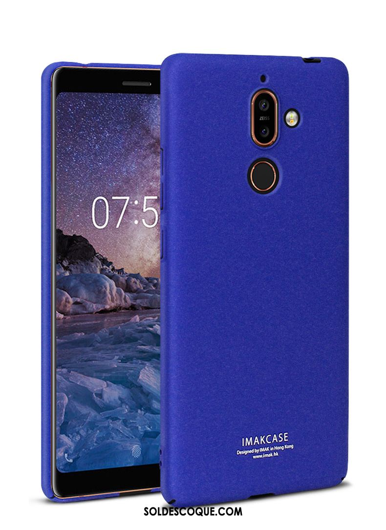 Coque Nokia 7 Plus Incassable Noir Téléphone Portable Étui Difficile Pas Cher