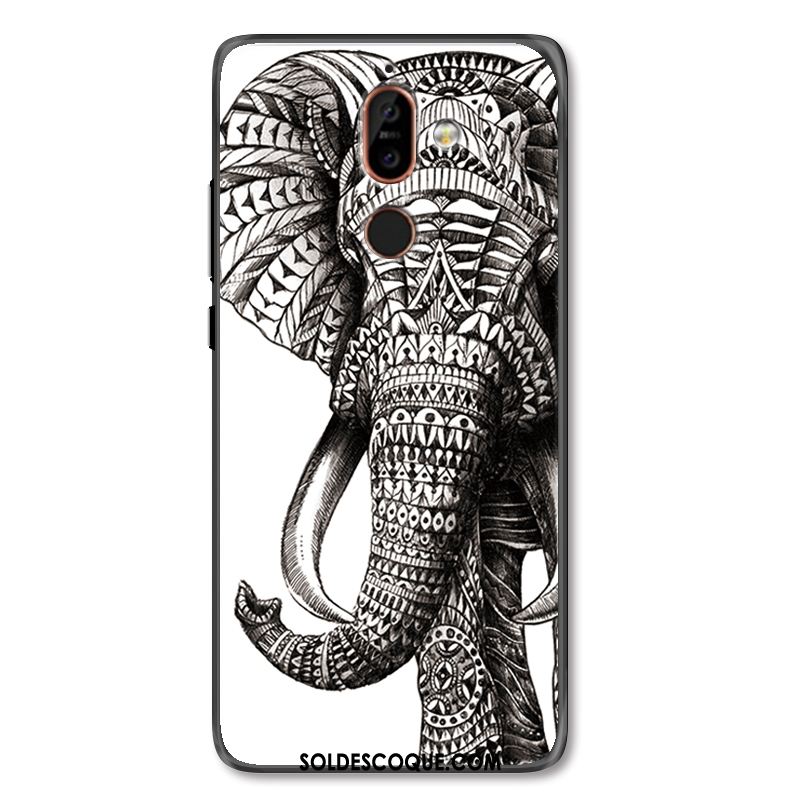 Coque Nokia 7 Plus Lion Ornements Suspendus Étui Créatif Animal En Ligne