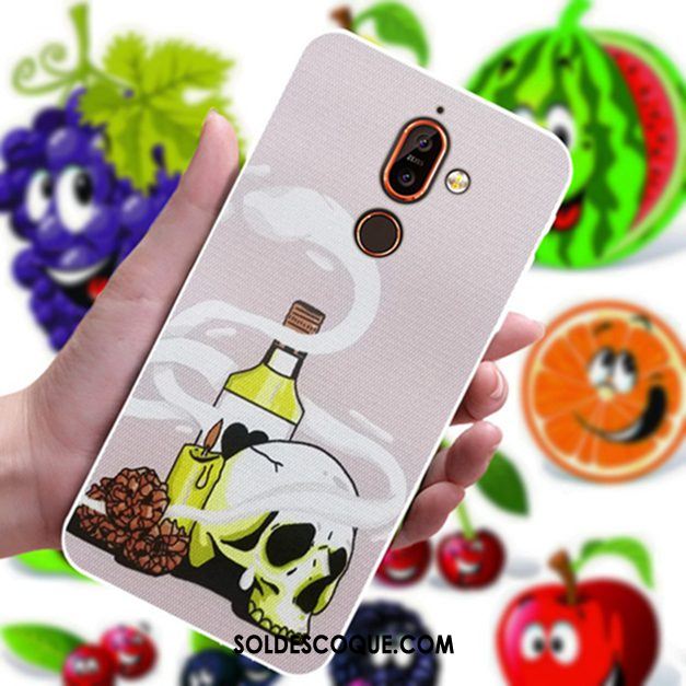 Coque Nokia 7 Plus Motif Personnalisé Incassable Jaune Charmant En Ligne