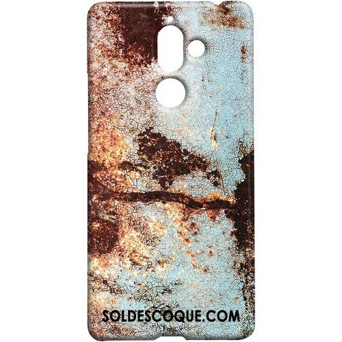 Coque Nokia 7 Plus Personnalité Protection Délavé En Daim Téléphone Portable Vent En Vente