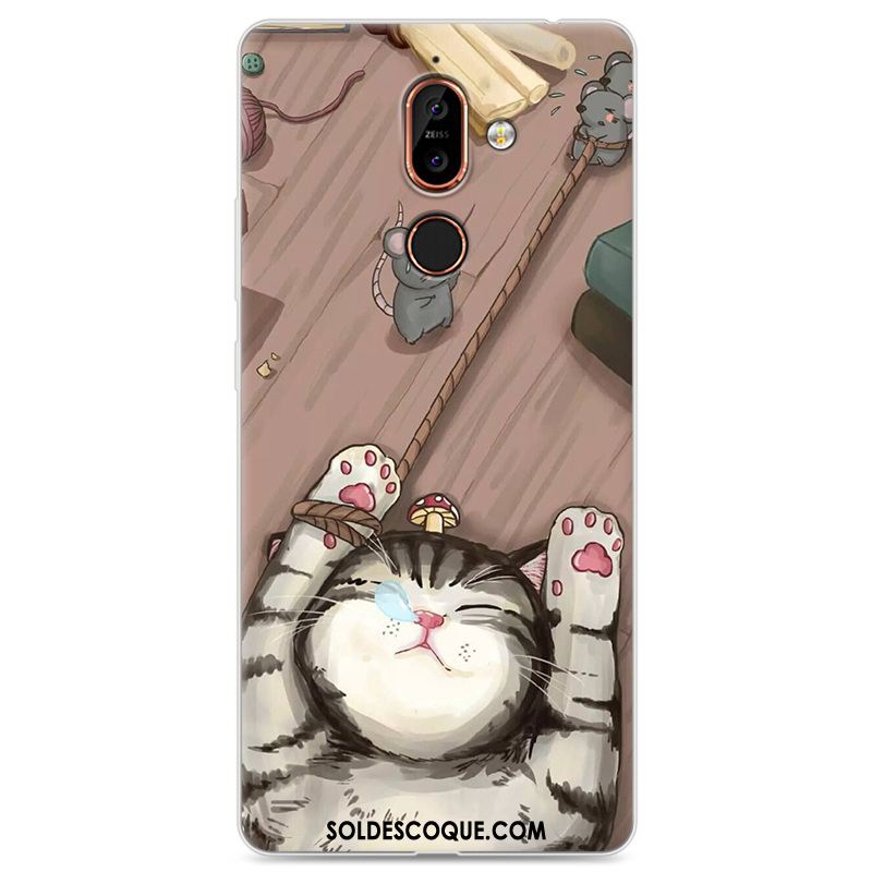 Coque Nokia 7 Plus Protection Dessin Animé Téléphone Portable Étui Tendance Housse En Ligne