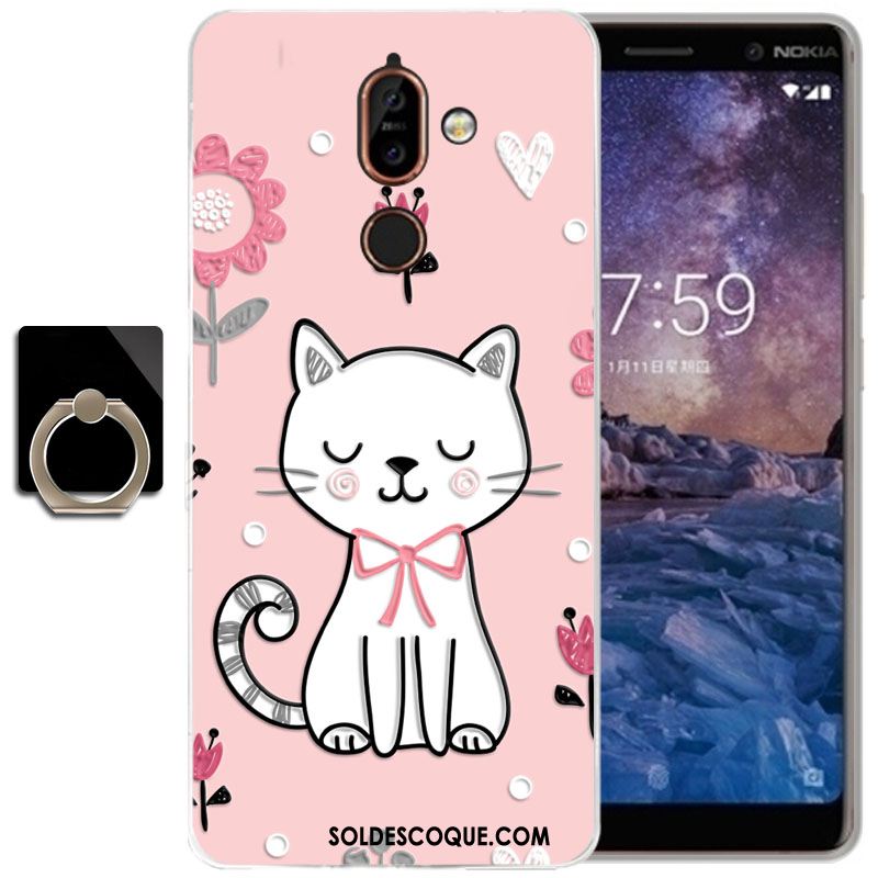 Coque Nokia 7 Plus Silicone Incassable Fluide Doux Tout Compris Protection France