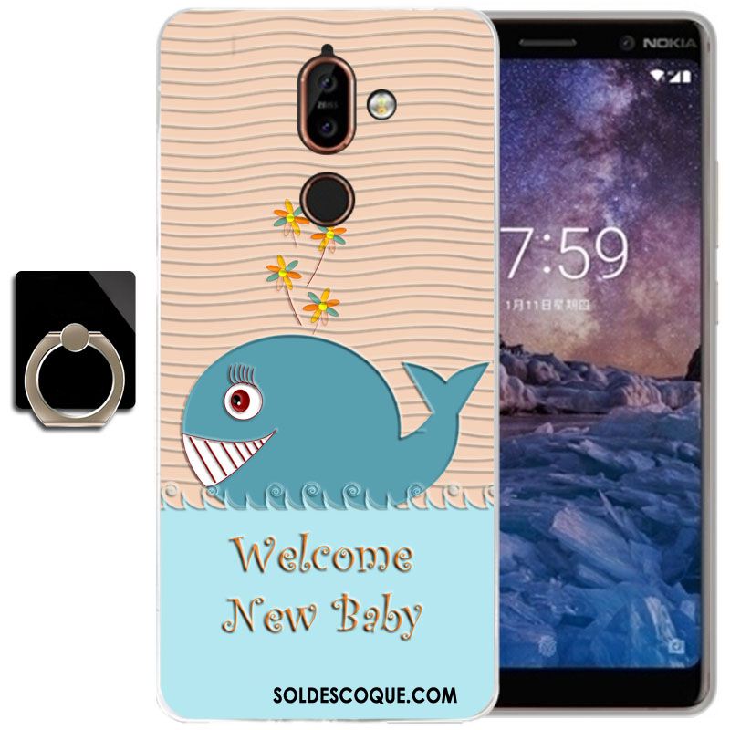 Coque Nokia 7 Plus Silicone Incassable Fluide Doux Tout Compris Protection France