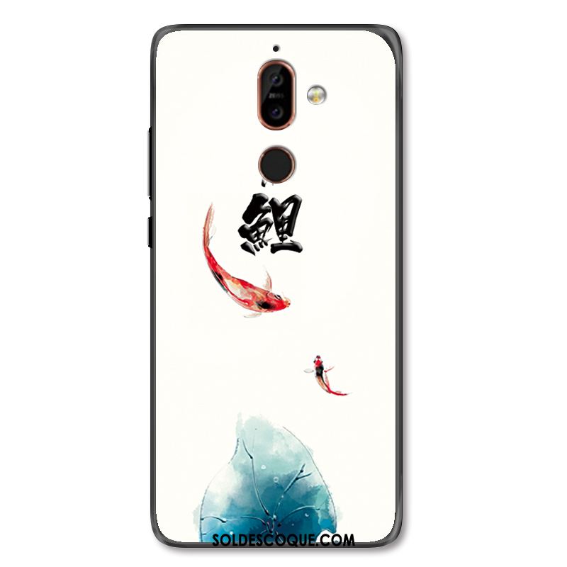 Coque Nokia 7 Plus Squid Rose Personnalité Protection Étui Housse En Vente