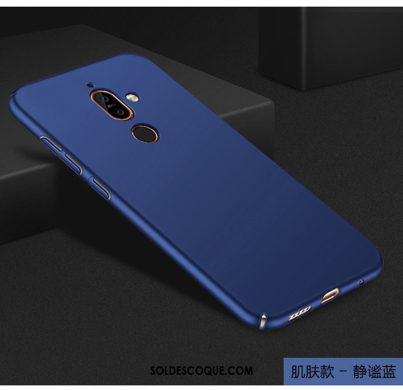 Coque Nokia 7 Plus Tout Compris Rose Silicone Étui Téléphone Portable Pas Cher