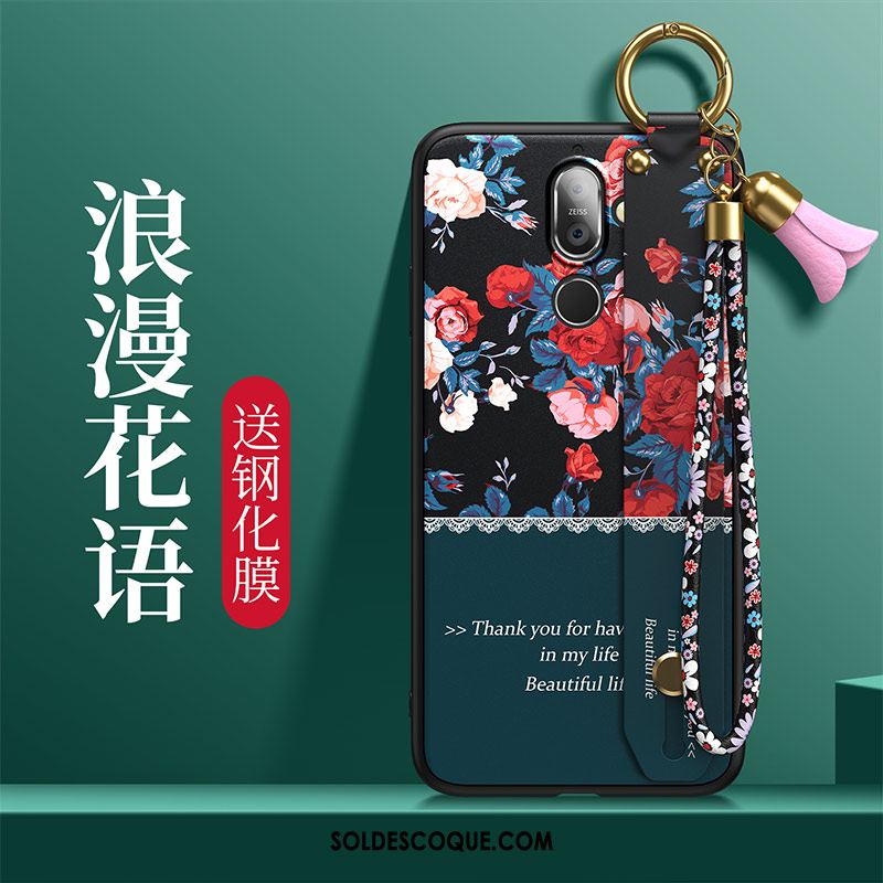 Coque Nokia 7 Plus Étui Créatif Tendance Protection Fleur Pas Cher