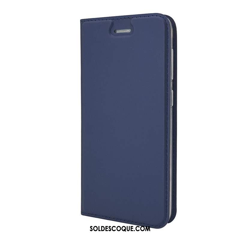 Coque Nokia 7 Plus Étui En Cuir Téléphone Portable Protection Clamshell Noir Pas Cher