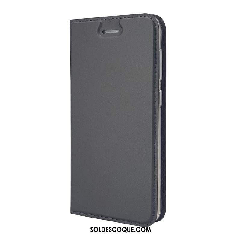 Coque Nokia 7 Plus Étui En Cuir Téléphone Portable Protection Clamshell Noir Pas Cher