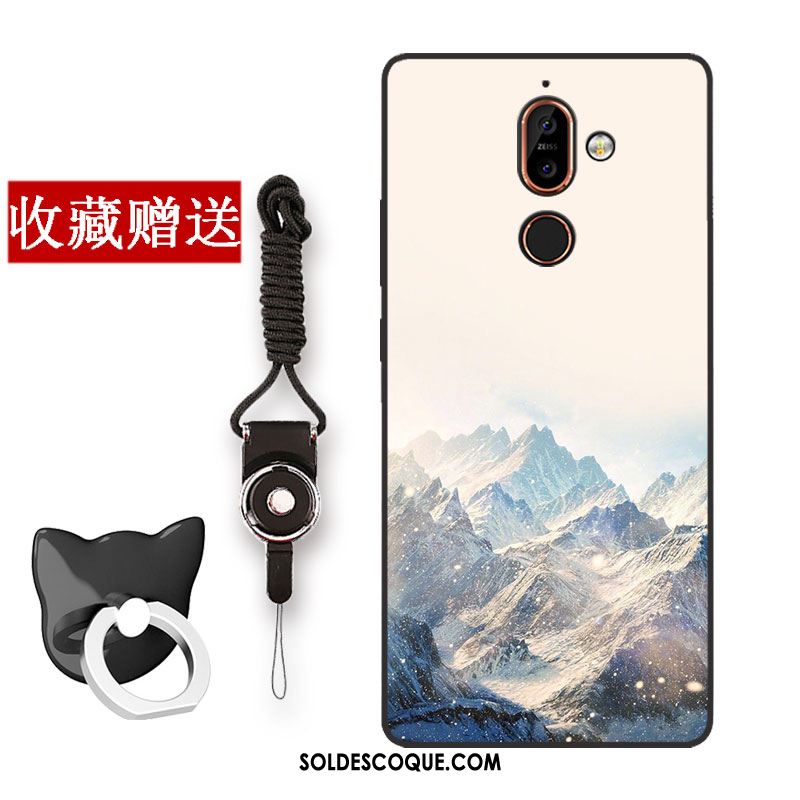 Coque Nokia 7 Plus Étui Fluide Doux Téléphone Portable Tout Compris Blanc En Ligne