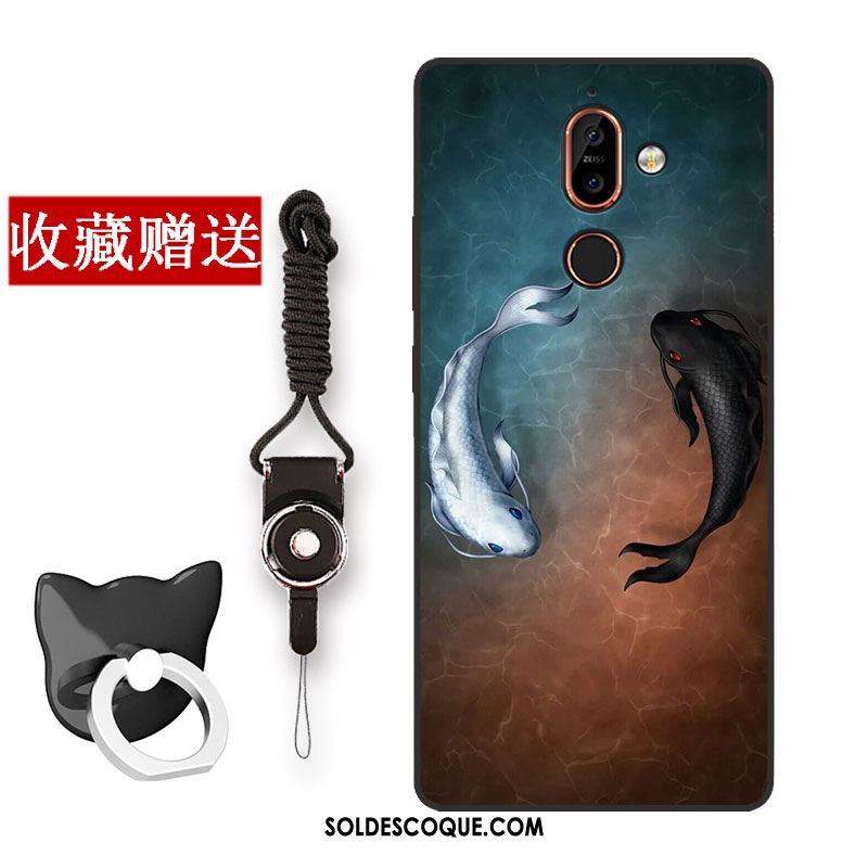 Coque Nokia 7 Plus Étui Fluide Doux Téléphone Portable Tout Compris Blanc En Ligne