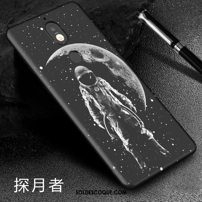 Coque Nokia 7 Silicone Délavé En Daim Étui Rouge Dessin Animé Soldes