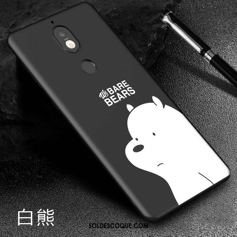 Coque Nokia 7 Silicone Délavé En Daim Étui Rouge Dessin Animé Soldes