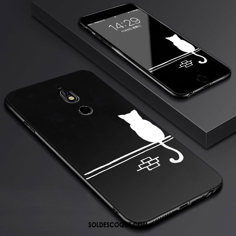 Coque Nokia 7 Téléphone Portable Délavé En Daim Tendance Fluide Doux Étui Housse Pas Cher