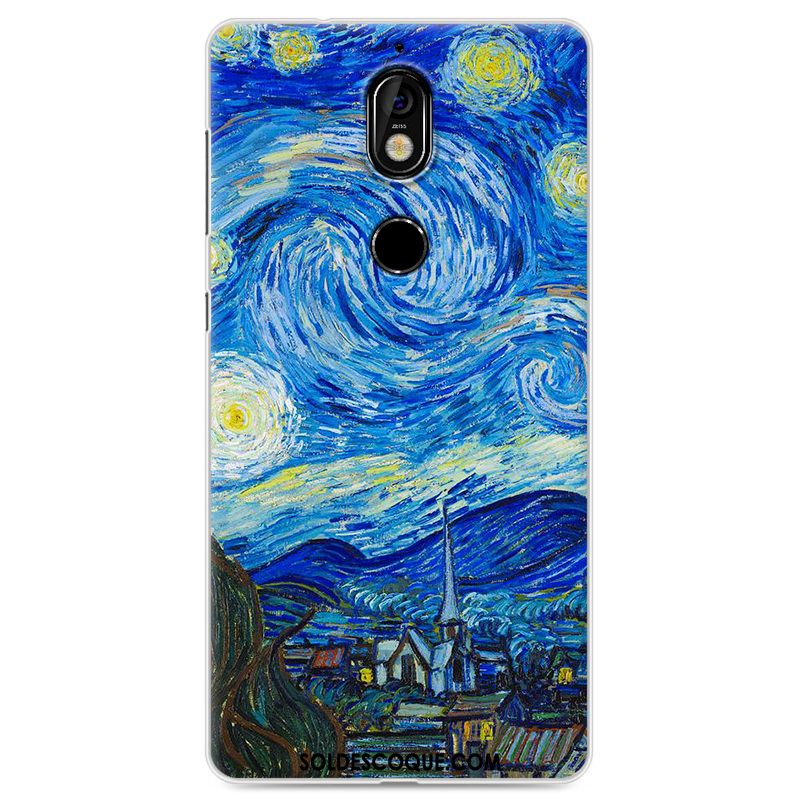 Coque Nokia 7 Téléphone Portable Tout Compris Créatif Fluide Doux Silicone Soldes