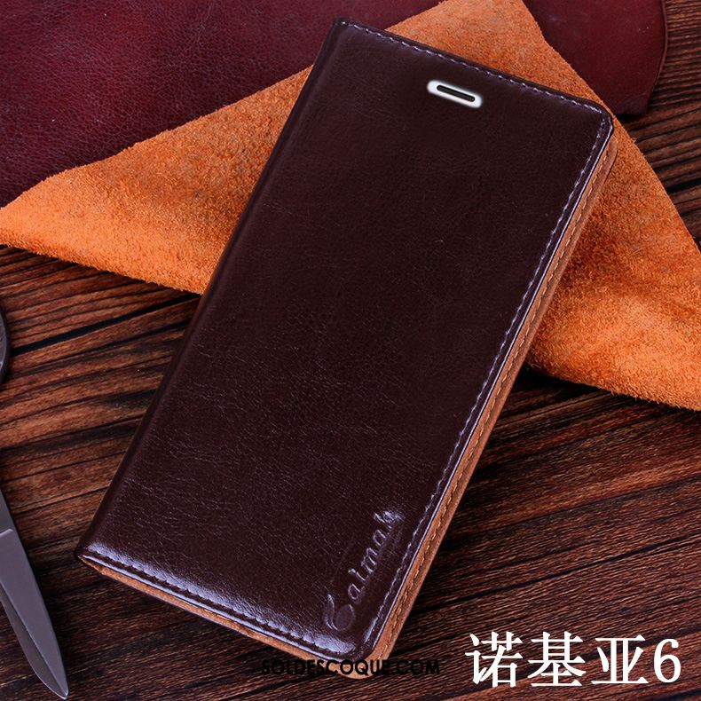 Coque Nokia 7 Étui Étui En Cuir Protection Téléphone Portable Incassable Housse Pas Cher