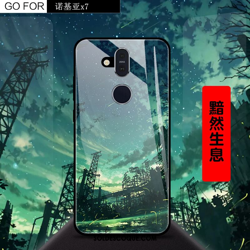 Coque Nokia 8.1 Créatif Incassable Bleu Téléphone Portable Ciel Étoilé Housse En Vente