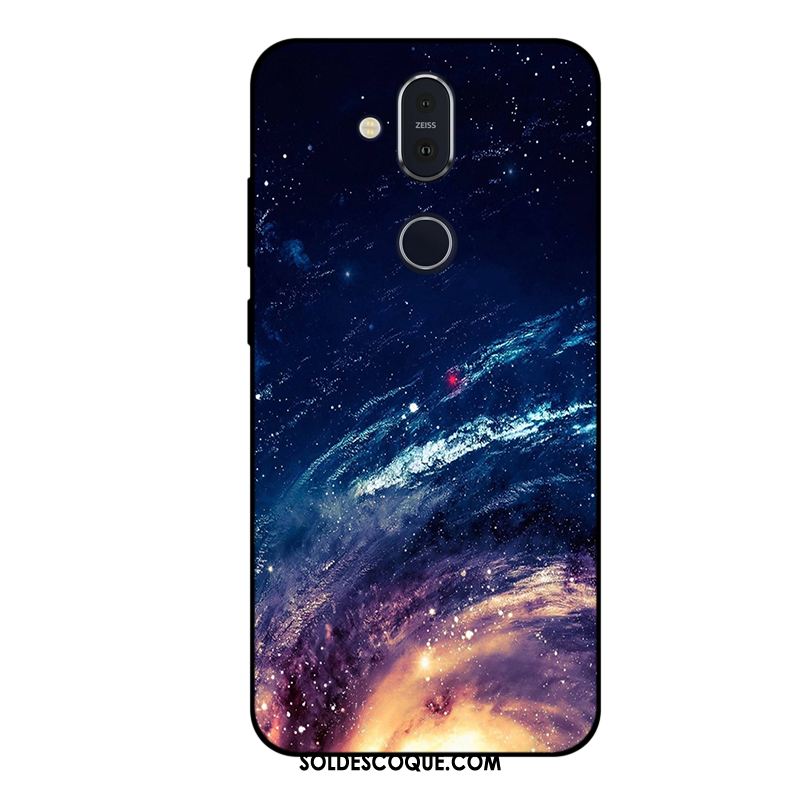 Coque Nokia 8.1 Incassable Téléphone Portable Protection Violet Tout Compris En Vente