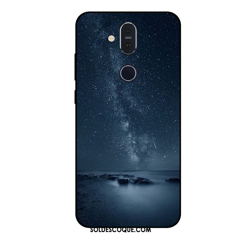 Coque Nokia 8.1 Incassable Téléphone Portable Protection Violet Tout Compris En Vente