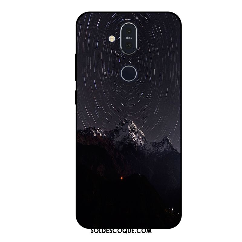 Coque Nokia 8.1 Incassable Téléphone Portable Protection Violet Tout Compris En Vente