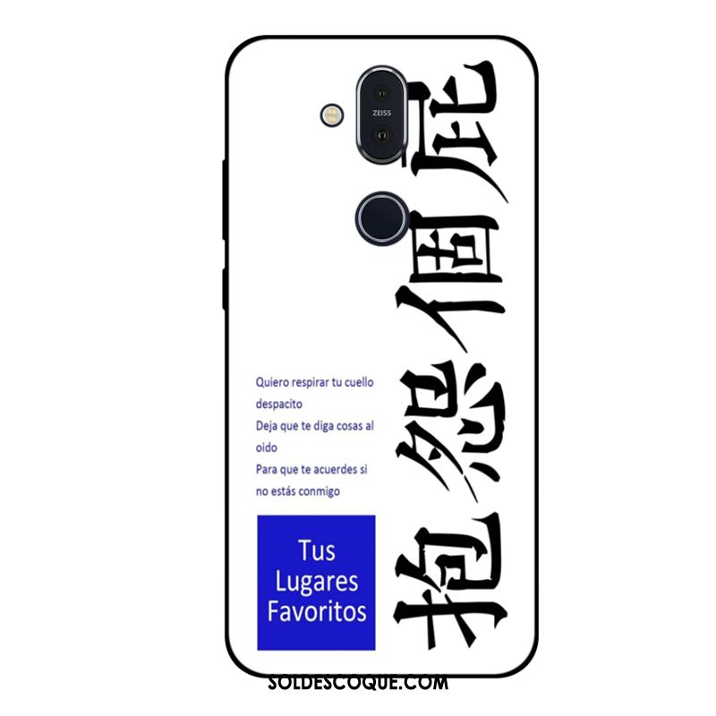 Coque Nokia 8.1 Incassable Vin Rouge Téléphone Portable Amoureux Fluide Doux Soldes