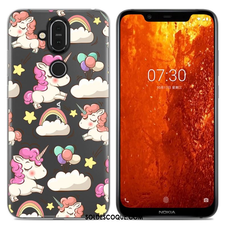 Coque Nokia 8.1 Tout Compris Téléphone Portable Étui Incassable Dessin Animé Pas Cher