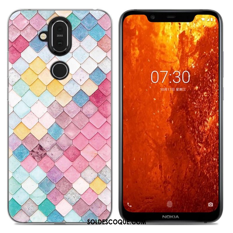 Coque Nokia 8.1 Tout Compris Téléphone Portable Étui Incassable Dessin Animé Pas Cher