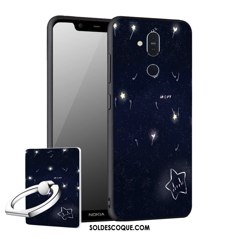 Coque Nokia 8.1 Étui Incassable Nouveau Fluide Doux Protection En Vente