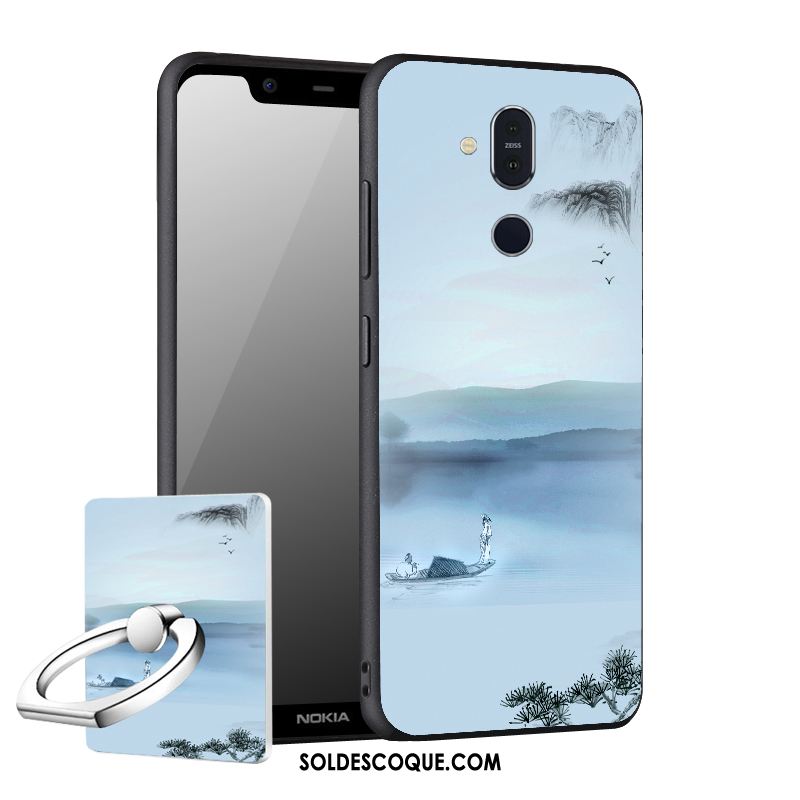 Coque Nokia 8.1 Étui Incassable Nouveau Fluide Doux Protection En Vente