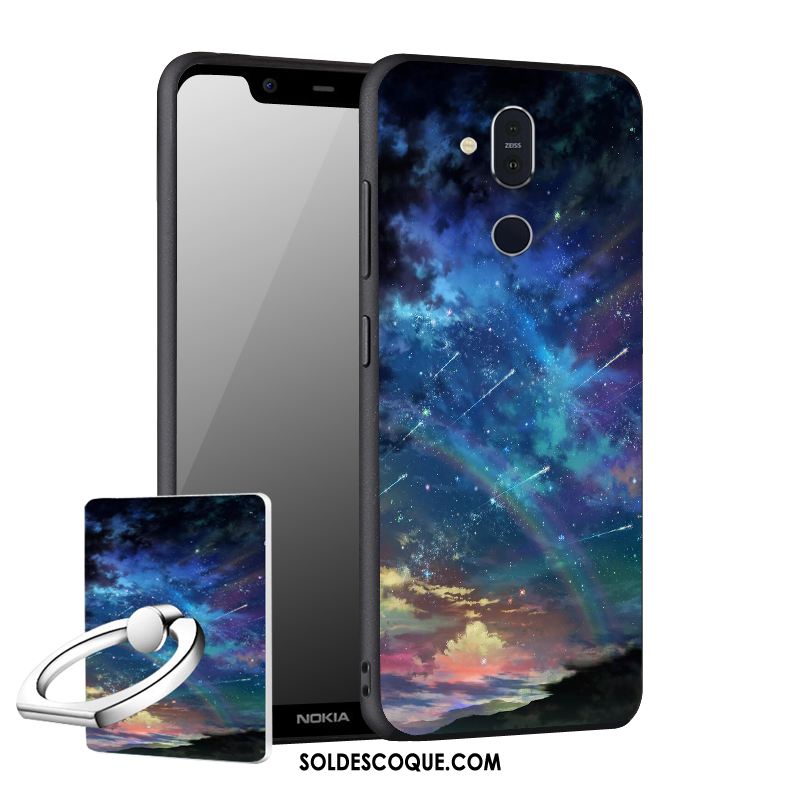 Coque Nokia 8.1 Étui Incassable Nouveau Fluide Doux Protection En Vente