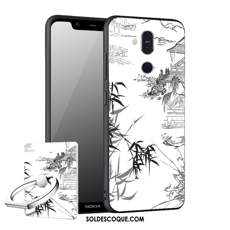 Coque Nokia 8.1 Étui Incassable Nouveau Fluide Doux Protection En Vente