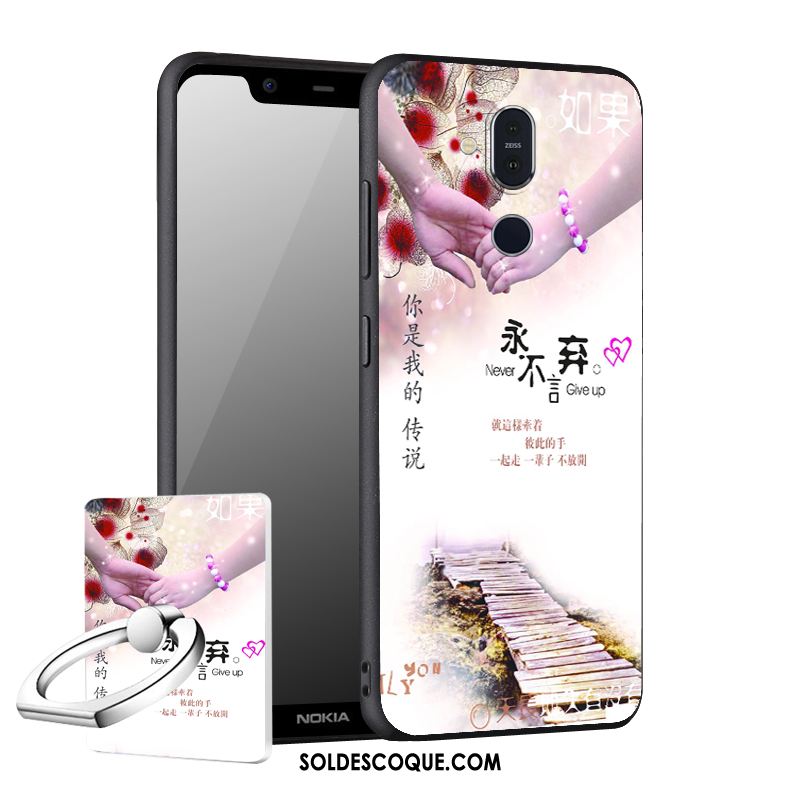 Coque Nokia 8.1 Étui Incassable Nouveau Fluide Doux Protection En Vente