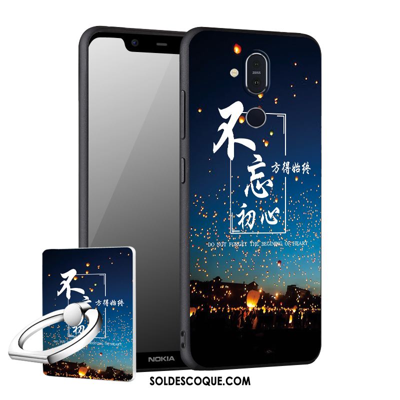 Coque Nokia 8.1 Étui Incassable Nouveau Fluide Doux Protection En Vente