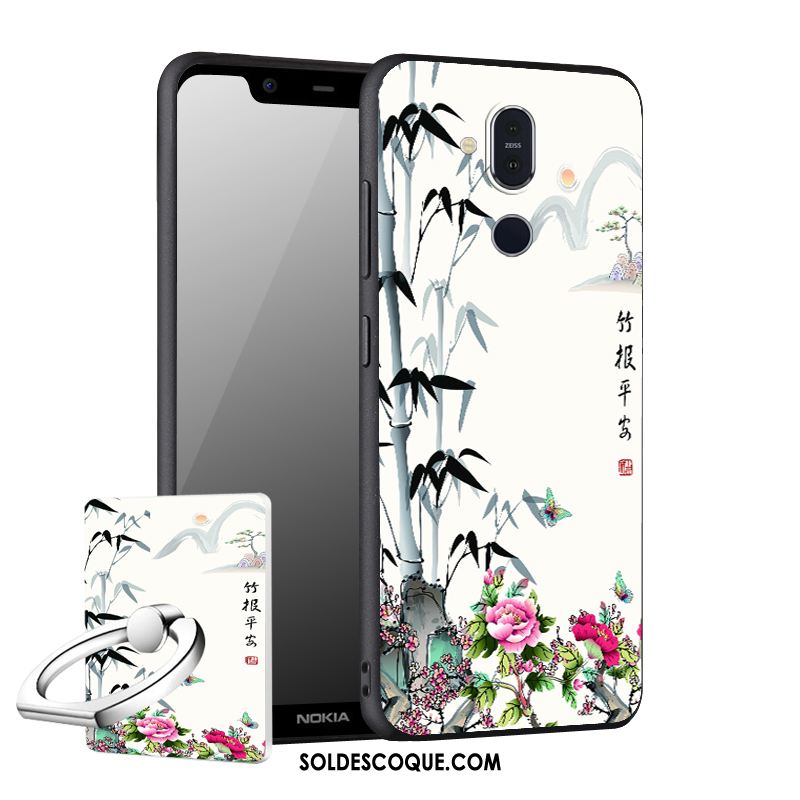 Coque Nokia 8.1 Étui Incassable Nouveau Fluide Doux Protection En Vente