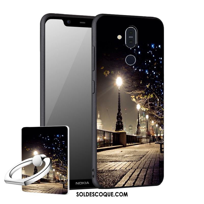 Coque Nokia 8.1 Étui Incassable Nouveau Fluide Doux Protection En Vente