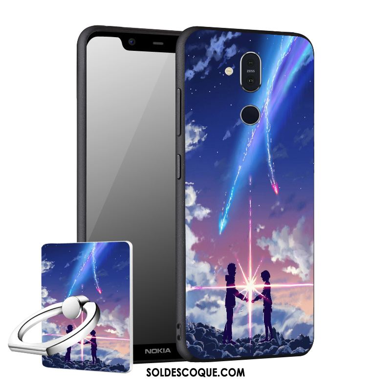 Coque Nokia 8.1 Étui Incassable Nouveau Fluide Doux Protection En Vente