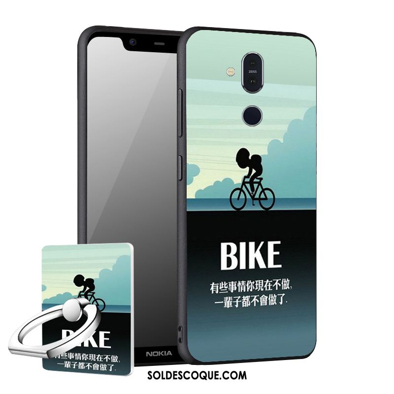 Coque Nokia 8.1 Étui Incassable Nouveau Fluide Doux Protection En Vente