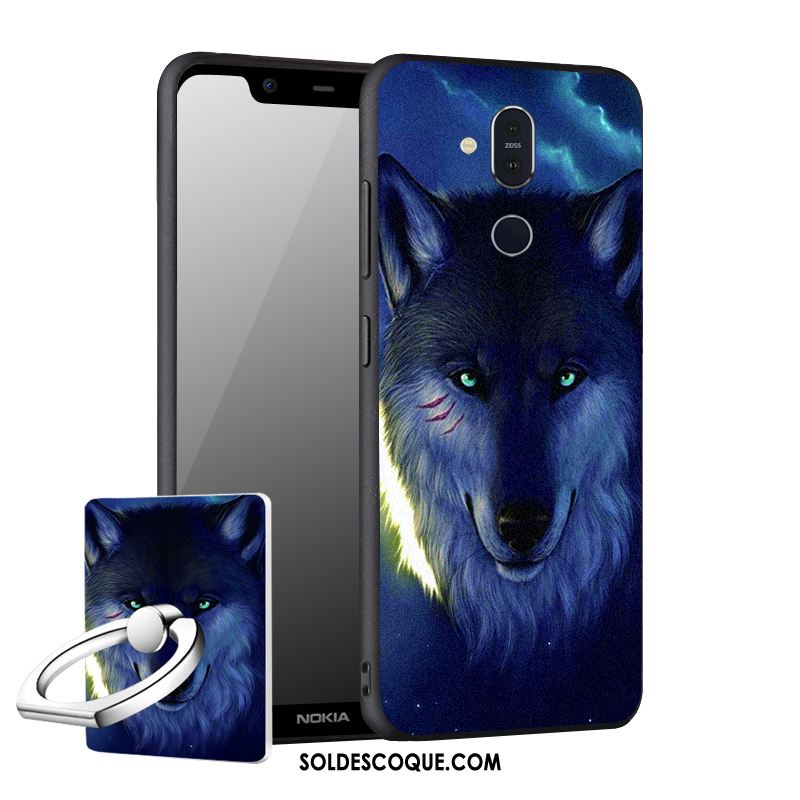 Coque Nokia 8.1 Étui Incassable Nouveau Fluide Doux Protection En Vente