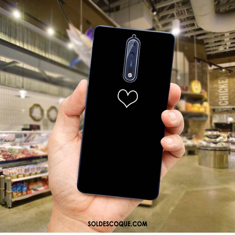 Coque Nokia 8 Incassable Simple Étui Personnalité Téléphone Portable Pas Cher