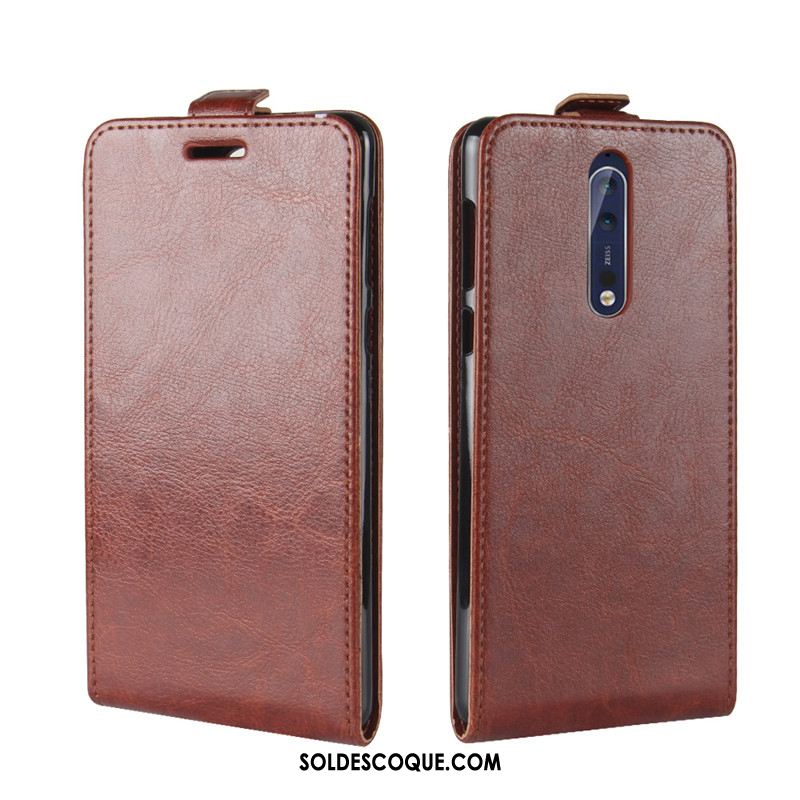 Coque Nokia 8 Incassable Étui Portefeuille Étui En Cuir Téléphone Portable En Vente